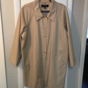 Jones of New York Trench/Rain coat sz 1x
